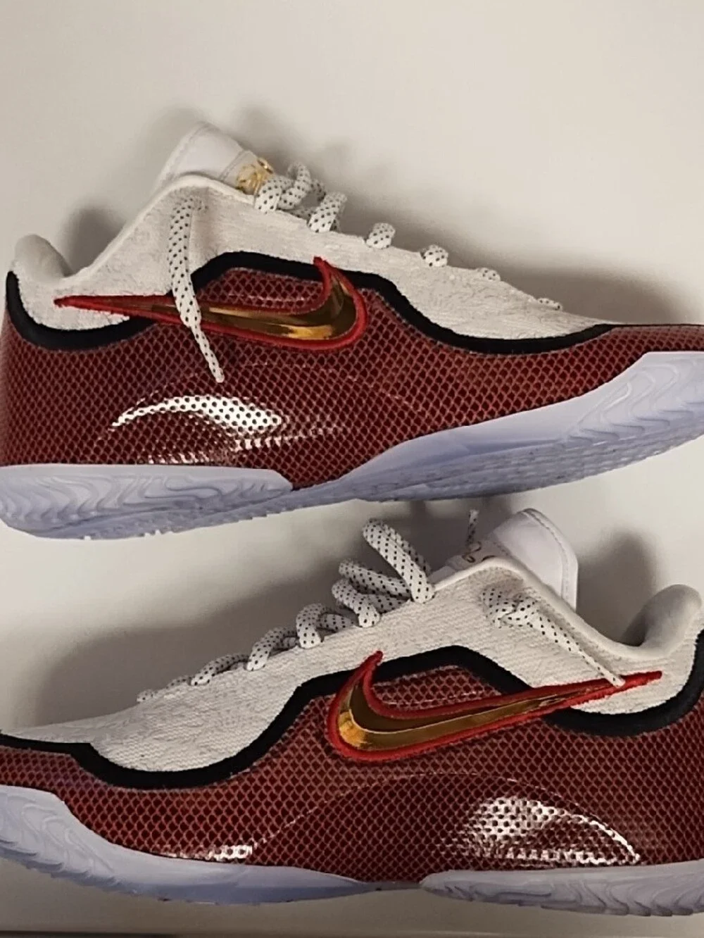 Lebron XXIII Grand Opening | Size 10 | White, University Red, Black, Gold